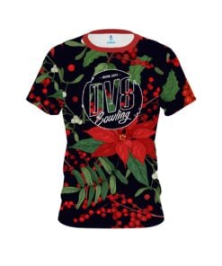 DV8 Poinsettia CoolWick Bowling Jersey
