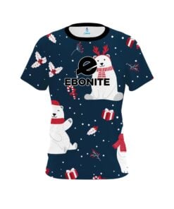 Ebonite Polar Bear Xmas CoolWick Bowling Jersey