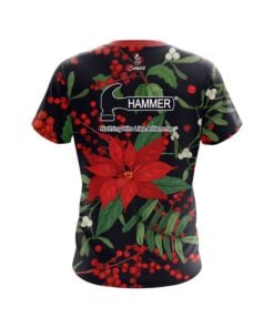 Alternative view of Hammer Poinsettia CoolWick Bowling Jersey