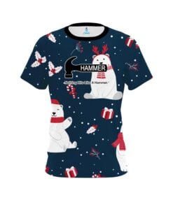 Hammer Polar Bear Xmas CoolWick Bowling Jersey