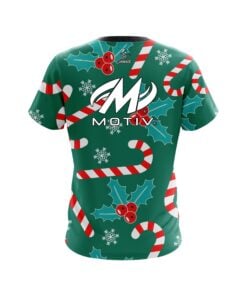 Alternative view of Motiv Merry Candy Cane CoolWick Bowling Jersey