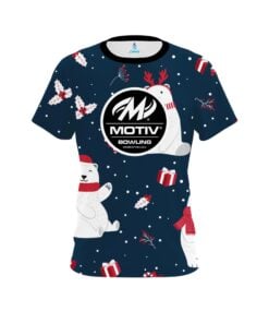 Motiv Polar Bear Xmas CoolWick Bowling Jersey