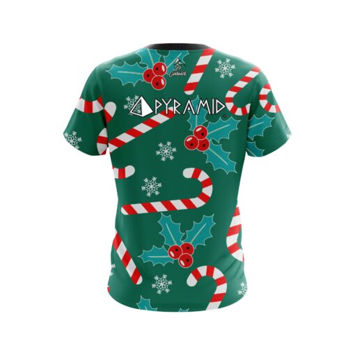 Pyramid Merry Candy Cane CoolWick Bowling Jersey - Image 2