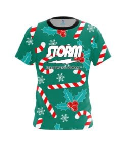 Storm Merry Candy Cane CoolWick Bowling Jersey