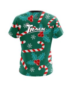 Alternative view of Track Merry Candy Cane CoolWick Bowling Jersey