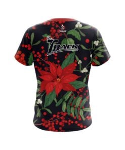 Alternative view of Track Poinsettia CoolWick Bowling Jersey