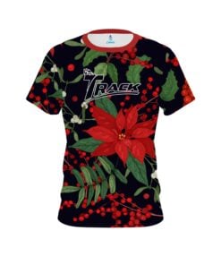 Track Poinsettia CoolWick Bowling Jersey