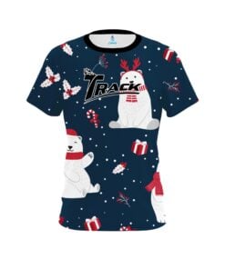 Track Polar Bear Xmas CoolWick Bowling Jersey