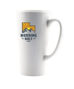 Storm Morning Bolt 16 oz. Latte Mug