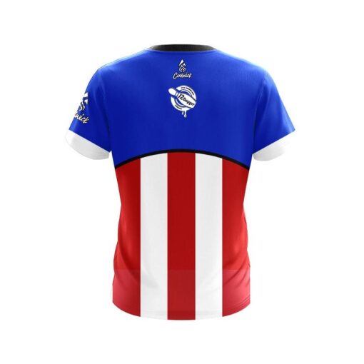 12Bagger Super Hero 8 CoolWick Bowling Jersey - Image 2