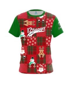 12Bagger Ugly Sweater Christmas Quilt Holiday Time Bowling Jersey