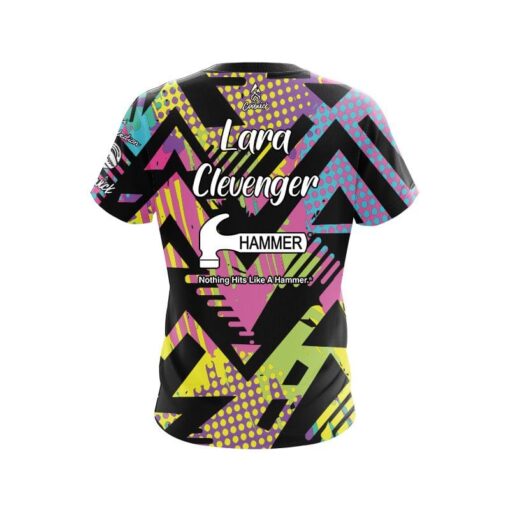 Lara Clevenger 80s CoolWick Bowling Jersey - Image 2