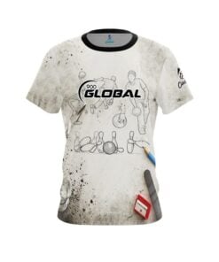 900 Global Drawing Board CoolWick Bowling Jersey
