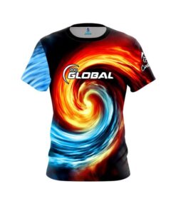 900 Global Fire and Ice Vortex CoolWick Bowling Jersey