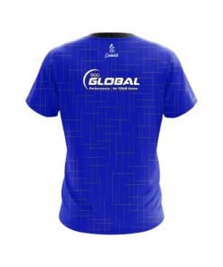 Alternative view of 900 Global Rising Blue CoolWick Bowling Jersey