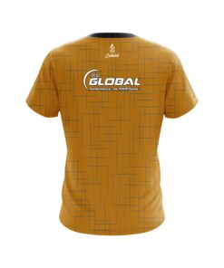 Alternative view of 900 Global Rising Orange CoolWick Bowling Jersey