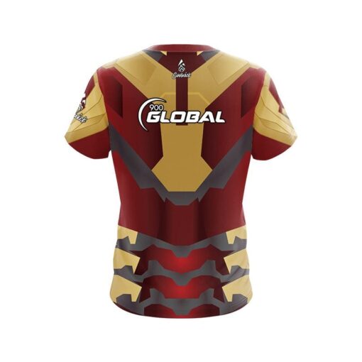 900 Global Super Hero 5 CoolWick Bowling Jersey - Image 2