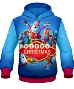 900 Global Vegas Christmas CoolWick Bowling Hoodie