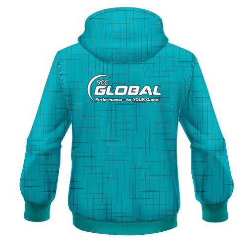 900 Global Rising Teal CoolWick Bowling Jersey - Image 4