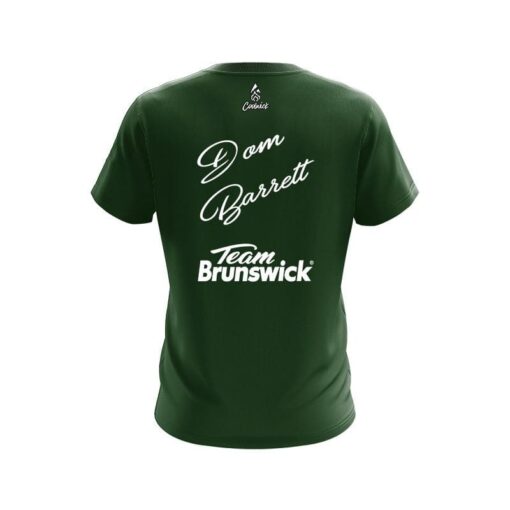 Brunswick Dom Barrett Green Union Jack CoolWick Bowling Jersey - Image 2