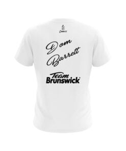 Alternative view of Brunswick Dom Barrett White Black Union Jack CoolWick Bowling Jersey