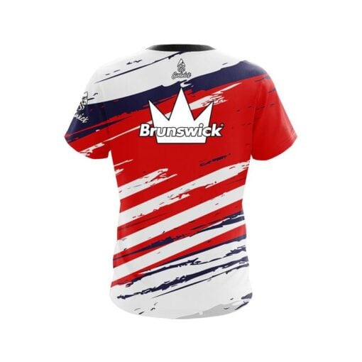 Brunswick All American CoolWick Bowling Jersey - Image 2