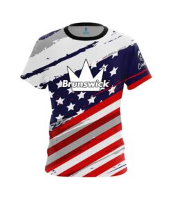 Brunswick All American CoolWick Bowling Jersey