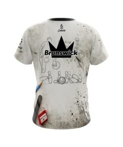 Alternative view of Brunswick Drawing Board CoolWick Bowling Jersey