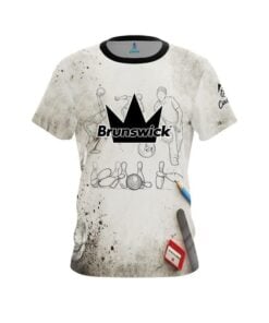 Brunswick Drawing Board CoolWick Bowling Jersey