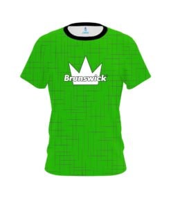 Brunswick Rising Green CoolWick Bowling Jersey
