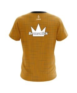 Alternative view of Brunswick Rising Orange CoolWick Bowling Jersey