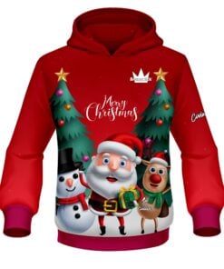 Brunswick Full Christmas CoolWick Bowling Hoodie