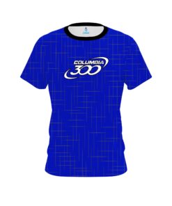 Columbia 300 Rising Blue CoolWick Bowling Jersey