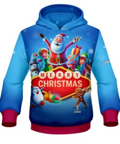 Columbia 300 Vegas Christmas CoolWick Bowling Hoodie