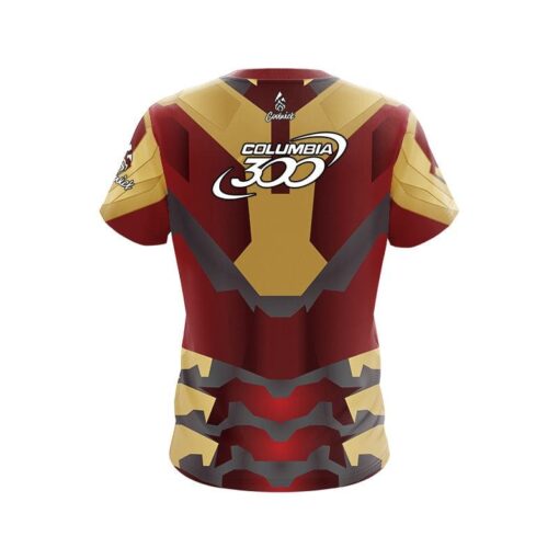 Columbia 300 Super Hero 5 CoolWick Bowling Jersey - Image 2