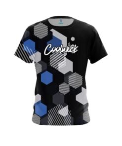 Signature Coolwick Geometric Monochrome CoolWick Bowling Jersey