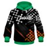 Signature Coolwick Level Up Orange Bowling Hoodie