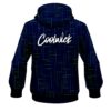 Signature Coolwick Rising Navy Blue Bowling Hoodie - Image 2