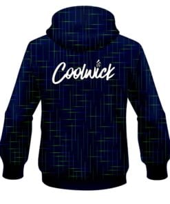 Alternative view of Signature Coolwick Rising Navy Blue Bowling Hoodie