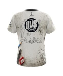 Alternative view of DV8 Drawing Board CoolWick Bowling Jersey