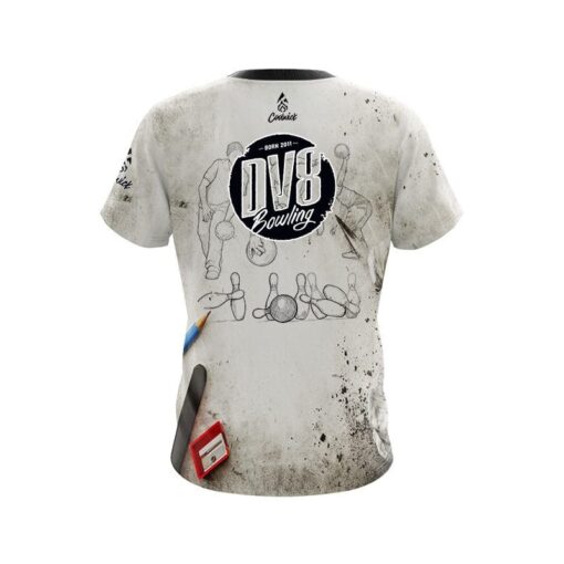 DV8 Drawing Board CoolWick Bowling Jersey - Image 2