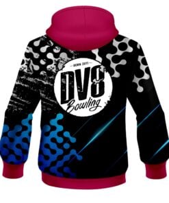 Alternative view of DV8 Level Up Blue CoolWick Bowling Hoodie