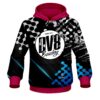 DV8 Level Up Blue CoolWick Bowling Hoodie