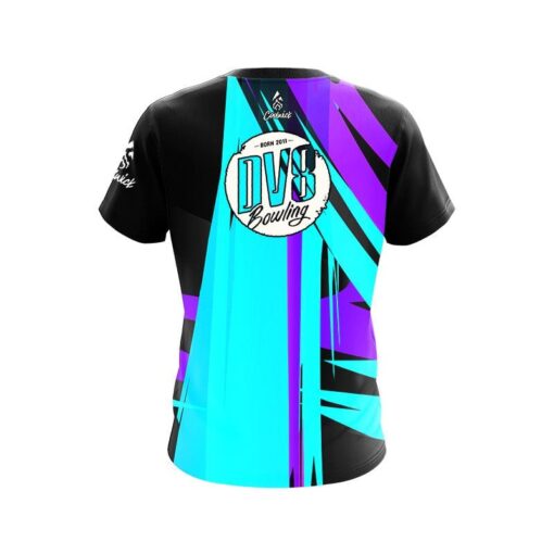 DV8 Paint Brush Drip CoolWick Bowling Jersey - Image 2