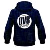 DV8 Rising Navy Blue CoolWick Bowling Hoodie - Image 2