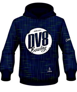 DV8 Rising Navy Blue CoolWick Bowling Hoodie