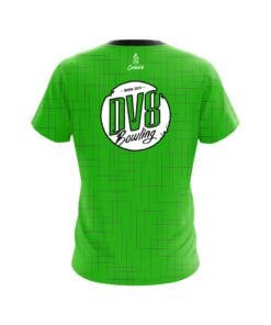 Alternative view of DV8 Rising Green CoolWick Bowling Jersey