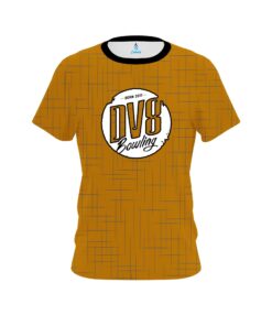 DV8 Rising Orange CoolWick Bowling Jersey
