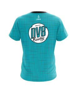 Alternative view of DV8 Rising Teal CoolWick Bowling Jersey