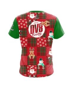Alternative view of DV8 Ugly Sweater Christmas Quilt Holiday Time Bowling Jersey